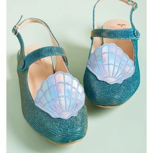 NWT Modcloth Novelty sparkling seaside Flats